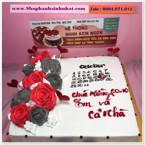 Bánh Sinh Nhật Cuốn Lịch - CL71